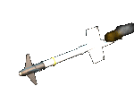 Sidewinder flying - 6 KB